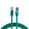 Cavo di Rete Patch in Rame Cat.6A S/FTP TPE Cat.7 Ultraflex Verde 1m