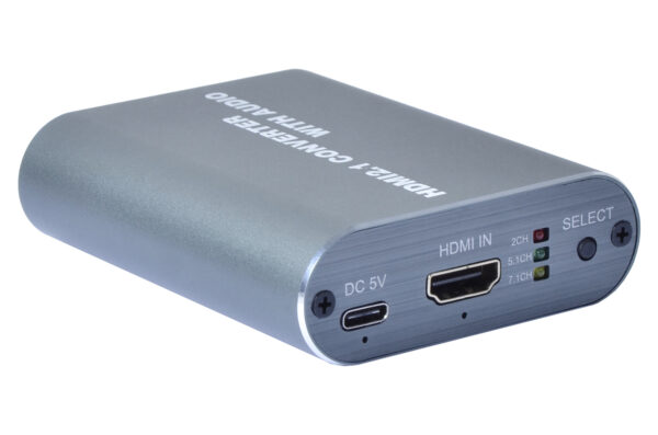 Estrattore Audio HDMI LPCM7.1 ARC 8K con Audio 3.5'' e Toslink SPDIF - immagine 5