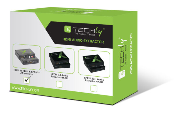 Estrattore Audio HDMI SPDIF+RCA R/L 4K - immagine 2