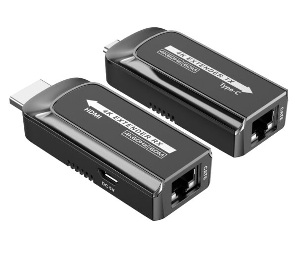Extender da USB-C™ a HDMI 4K su Cavo Cat.6/6A/7 fino a 60 metri - immagine 2