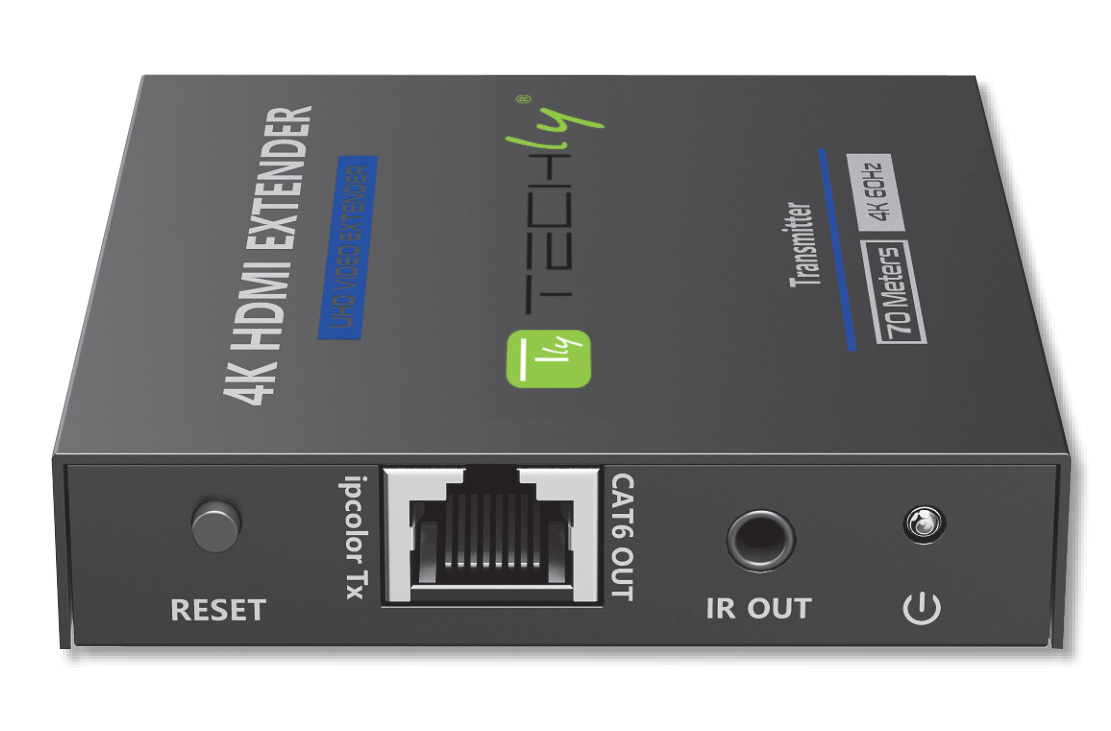 Extender HDMI 4K@60Hz 18Gbps HDR10 su cavo Cat.6/6A/7 fino 70 metri zero latenza - immagine 5