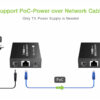 Extender HDMI 4K@60Hz su Cavo Cat.6/6A/7 Fino a 50m PoC - immagine 5