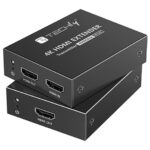 Extender HDMI 4K@60Hz su Cavo Cat.6/6A/7 Fino a 50m PoC