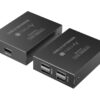Extender USB 2.0 High-Speed 4 porte su cavo Cat.6 150m