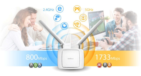 Extender Wi-Fi Dual Band AC2600 per Roaming Domestico, RE23S - immagine 7