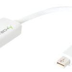 Adattatore Mini DisplayPort (Thunderbolt) 1.2 / HDMI 15cm Bianco