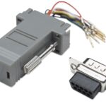 Adattatore Modulare DB 9p. M / RJ45 8 fili