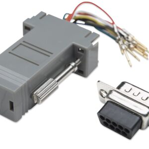 Adattatore Modulare DB 9p. M / RJ45 8 fili