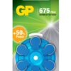 Blister 6 Batteria a Bottone PR44 ZA675 AC675 DA675, Protesi Acustiche