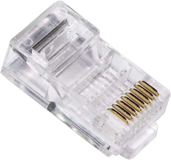 Plug Telefonico per Cavo Rotondo 8 Poli, 501798