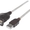 Convertitore Adattatore Manhattan da USB a Seriale 1,8m