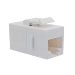 Accoppiatore RJ45 F/F UTP Cat5e Keystone Bianco