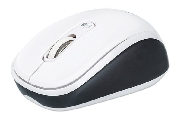 Mouse Dual-Mode Bluetooth e Wireless 2.4 GHz Bianco