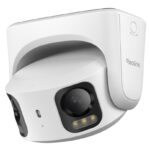 Telecamera Smart PoE 4K Doppio Obiettivo a 180&deg; Visione Notturna a Colori, PCT8MD