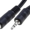 Prolunga audio Stereo Jack 3.5 mm M/F 5,0 mt.