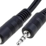 Prolunga audio Stereo Jack 3.5 mm M/F 5,0 mt.