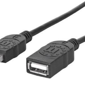 Cavo prolunga USB 2.0 Hi-Speed 1m Nero