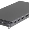 Cassetto Rack 19'' Fibra Ottica 24 Porte ST Simplex