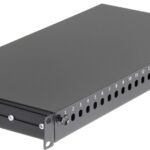 Cassetto Rack 19'' Fibra Ottica 24 Porte ST Simplex