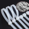 Fascette Fermacavi Autobloccanti 160x4,8mm in Nylon 100pz Bianco - immagine 4