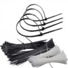 Fascette Fermacavi Autobloccanti 280x4,8mm in Nylon 100pz Nero - immagine 8