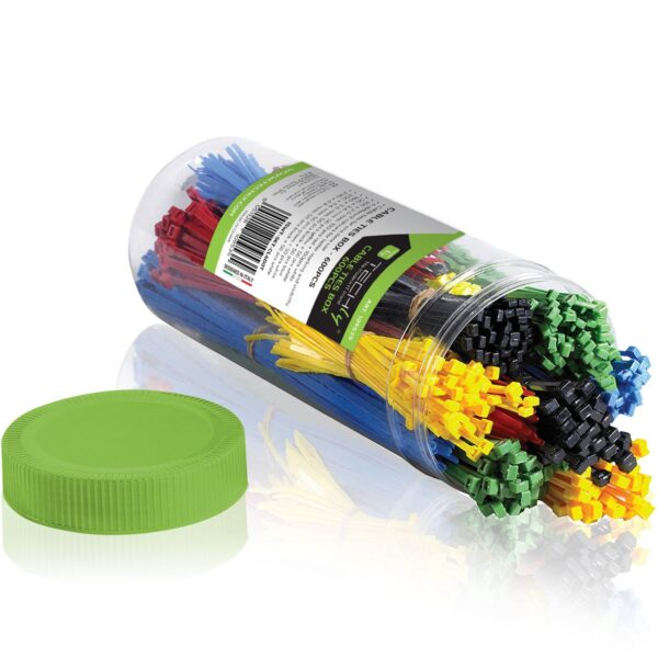 Fascette Fermacavo Colorate Kit da 600pz - immagine 2