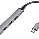 Hub USB 3.0 Ultra Slim a 4 Porte Ingresso USB-C™