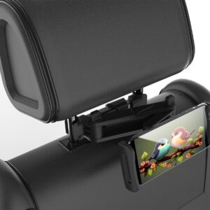 Supporto Tablet Smartphone Estensibile per Poggiatesta auto Rotazione 360°