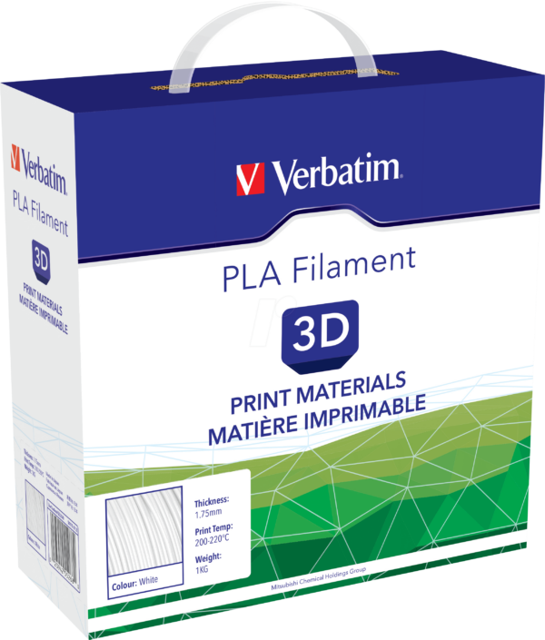 Filamento PLA Stampa 3D 1.75mm 1kg Bianco - immagine 2