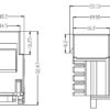 Frutto Keystone RJ45 Cat.6 UTP IDC 90° Verde - immagine 5