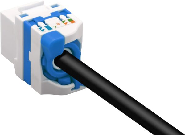 Frutto Keystone RJ45 Cat.6 UTP Tooless - immagine 5