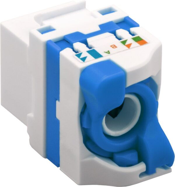 Frutto Keystone RJ45 Cat.6 UTP Tooless - immagine 3