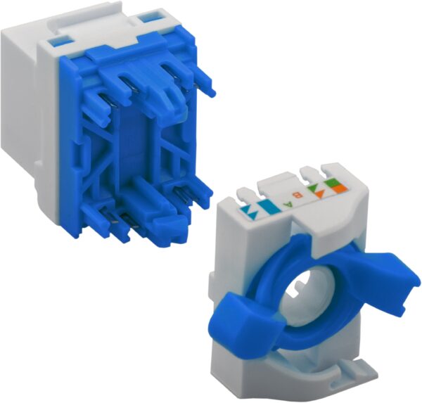 Frutto Keystone RJ45 Cat.6 UTP Tooless - immagine 4