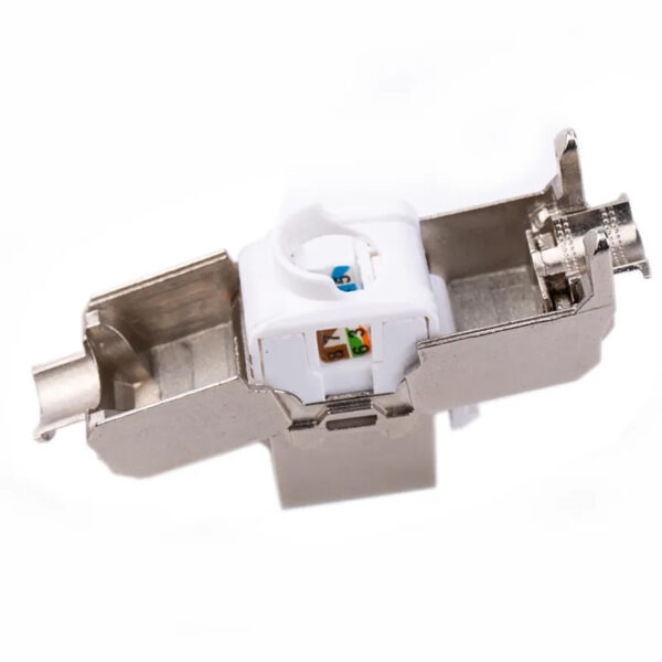 Frutto Keystone RJ45 Cat.6A STP Tool-Free 16.60mm - immagine 7