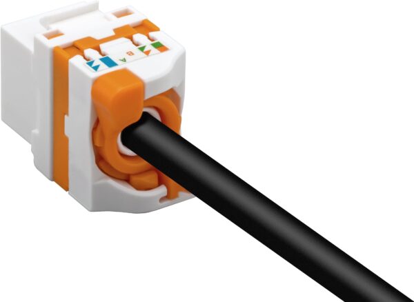 Frutto Keystone RJ45 Cat.6A UTP Tooless - immagine 5