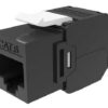 Frutto Keystone RJ45 UTP Cat.6 Tooless Nero