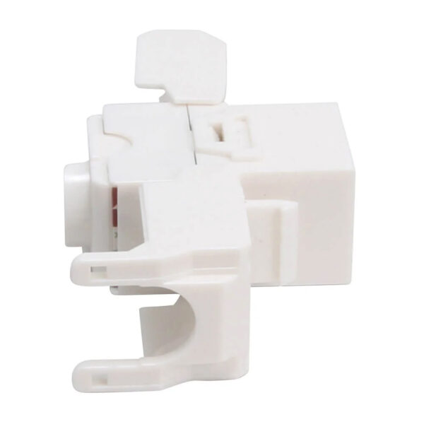 Frutto Keystone RJ45 UTP Cat.6 Tooless Bianco - immagine 4