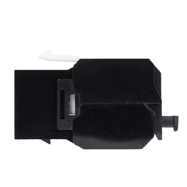 Frutto Keystone RJ45 UTP Cat.6 Tooless Nero - immagine 7