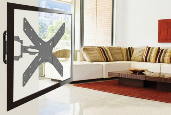 Adattatore per Supporto VESA da 200x200 a 400x400 Nero - immagine 6