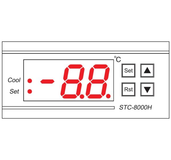 Gruppo 2 Ventole 1U per Rack 19'' con Termostato LED Nero - immagine 5