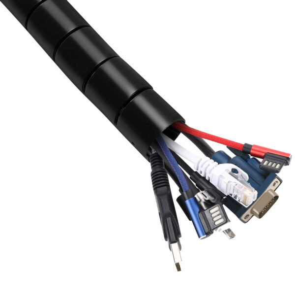 Guaina Raccogli Cavi ø 25mm Lunghezza 2,5 m con Inseritore - immagine 6