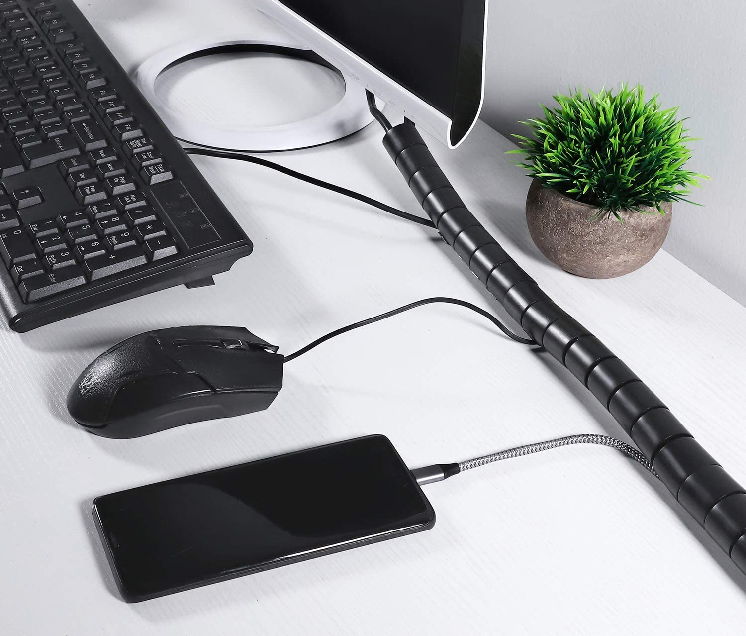 Guaina Raccogli Cavi ø 25mm Lunghezza 2,5 m con Inseritore - immagine 8