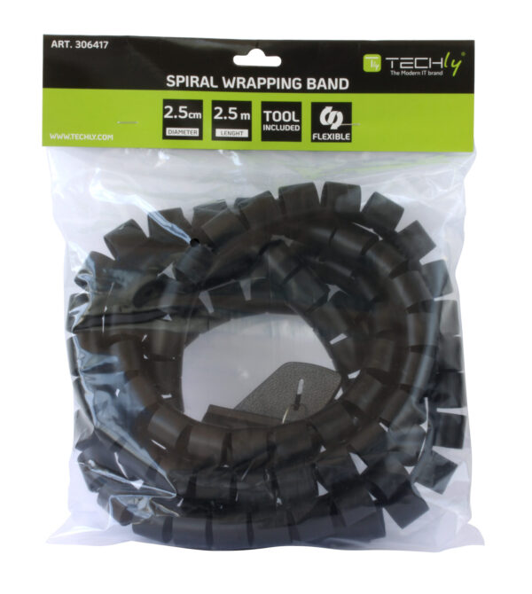 Guaina Raccogli Cavi ø 25mm Lunghezza 2,5 m con Inseritore - immagine 2