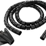 Guaina Raccogli Cavi ø 25mm Lunghezza 2,5 m con Inseritore