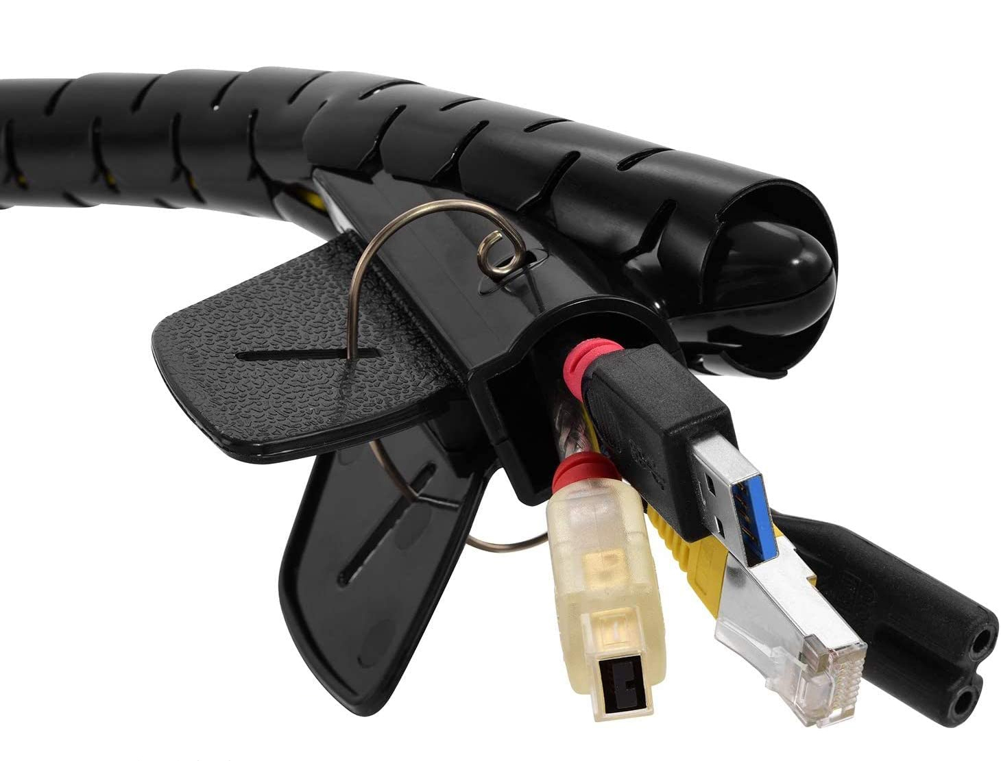 Guaina Raccogli Cavi ø 25mm Lunghezza 2,5 m con Inseritore - immagine 4