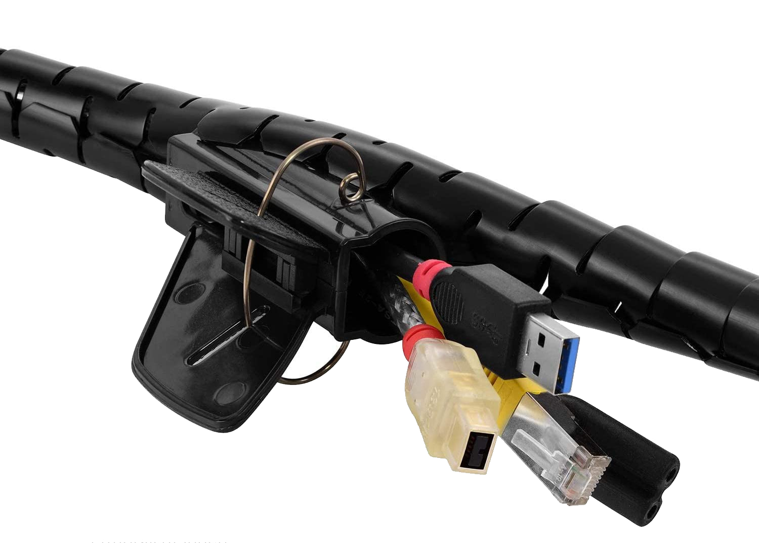 Guaina Raccogli Cavi ø 25mm Lunghezza 2,5 m con Inseritore - immagine 5