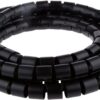 Guaina Raccoglicavi Diametro 25mm a Spirale 20m Nero - immagine 2