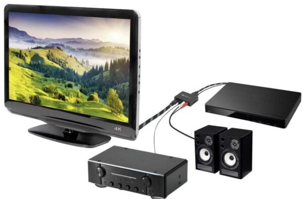 Estrattore Audio HDMI SPDIF+RCA R/L 4K - immagine 10