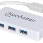 Hub 3 porte USB 3.0 con Adattatore Ethernet Gigabit