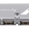 Hub USB Tascabile 4 porte Silver - immagine 4